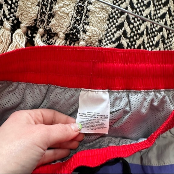 Nike Sportswear Throwback Basketball Shorts M medium Purple Black AJ3673-554 - Picture 2 of 4